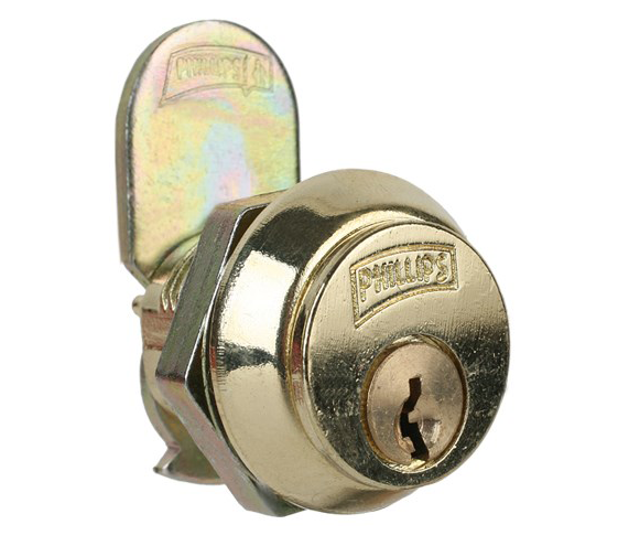 Cerradura para Mueble 50 P Acabado Cromo Phillips