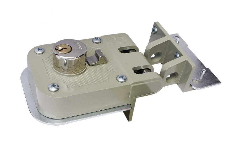 Cerradura de Sobreponer para Puerta Corrediza Phillips 625 DC Derecha