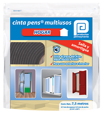 Cinta Pens Multiusos Hogar Largo 7.5 metros CSE2N620 Pennsylvania
