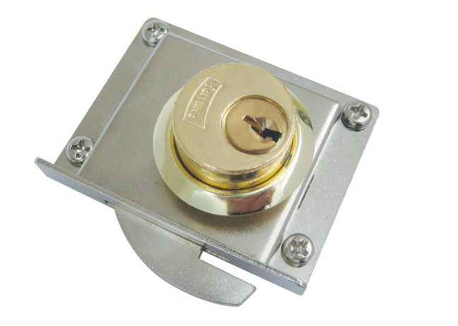 Cerradura para Mueble 72 I L Izquierda Acabado Laton Phillips