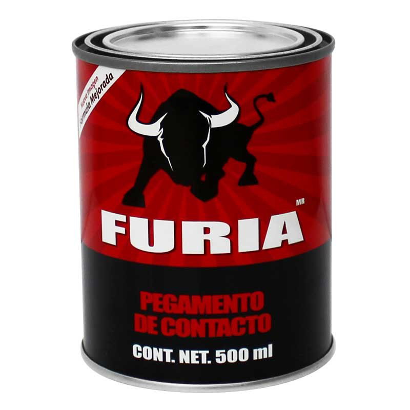 Pegamento de Contacto Ambar Lata de 500 ml Furia