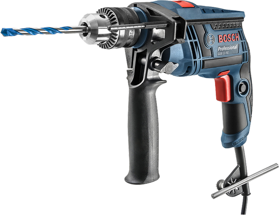Rotomartillo 650 Watts Broquero de 1/2" GSB 13 RE Bosch Professional