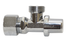 Llave Angular Barril 1/4 de Vuelta Coflex