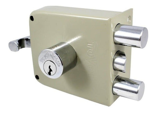 Cerradura de Sobreponer de Seguridad L4 FETIS Tover