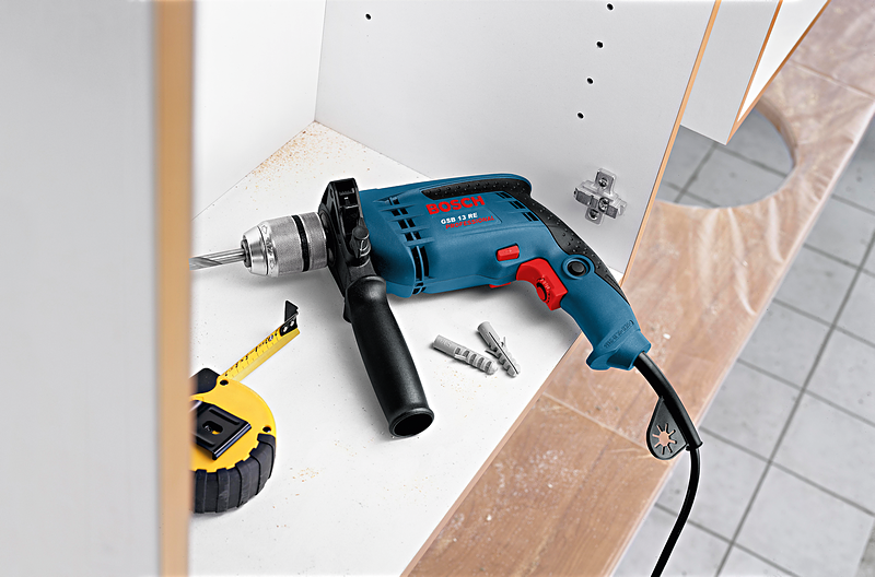 Rotomartillo 650 Watts Broquero de 1/2" GSB 13 RE Bosch Professional