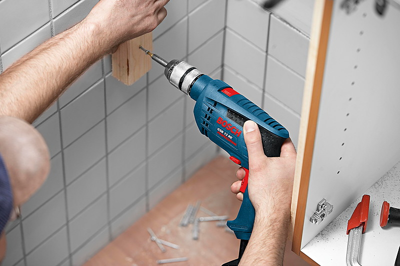 Rotomartillo 650 Watts Broquero de 1/2" GSB 13 RE Bosch Professional