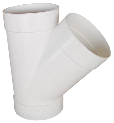 Yee PVC Sanitario 6" (150 mm)