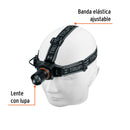 Linterna para Cabeza Recargable 125 Lumenes 1 LED Truper