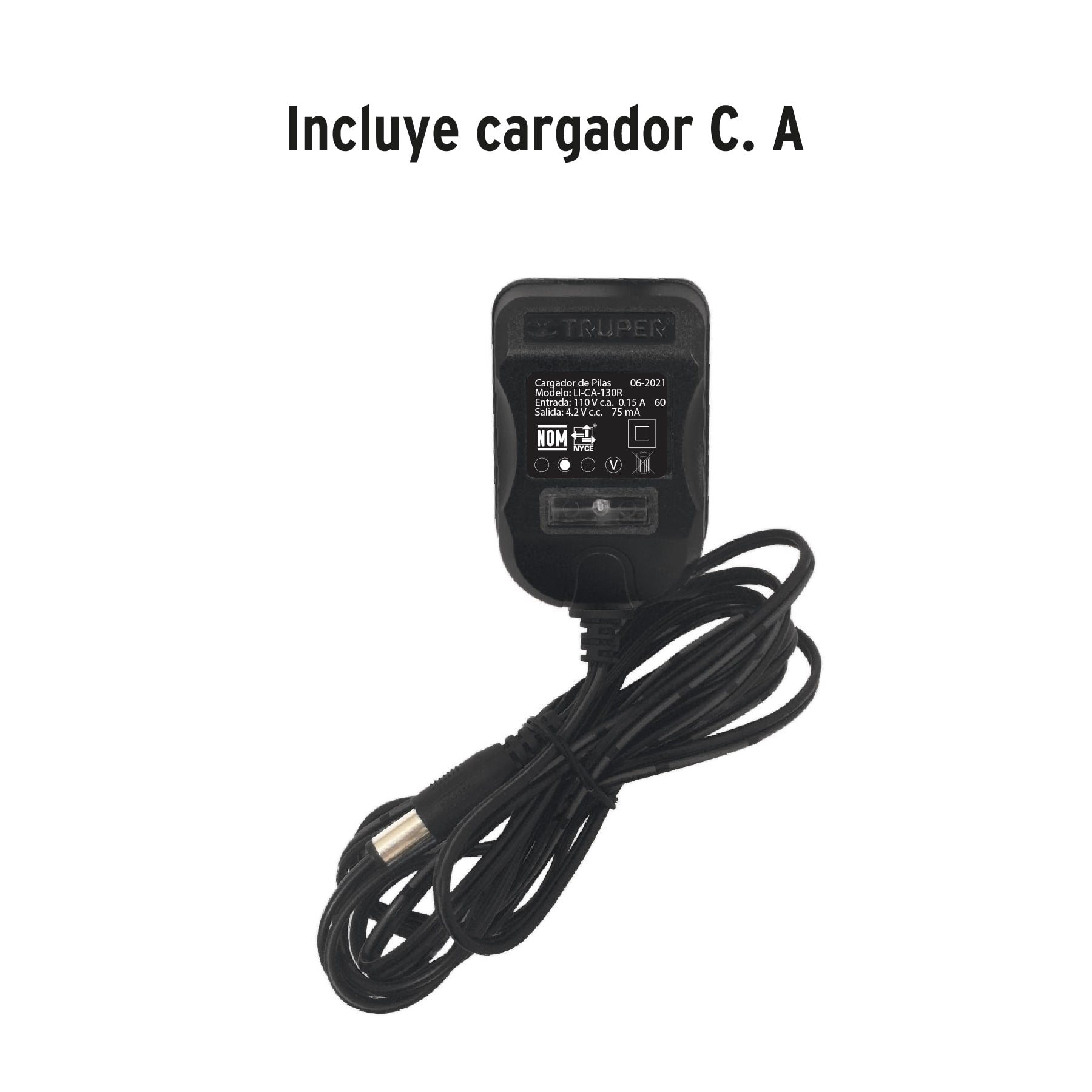 Linterna para Cabeza Recargable 125 Lumenes 1 LED Truper