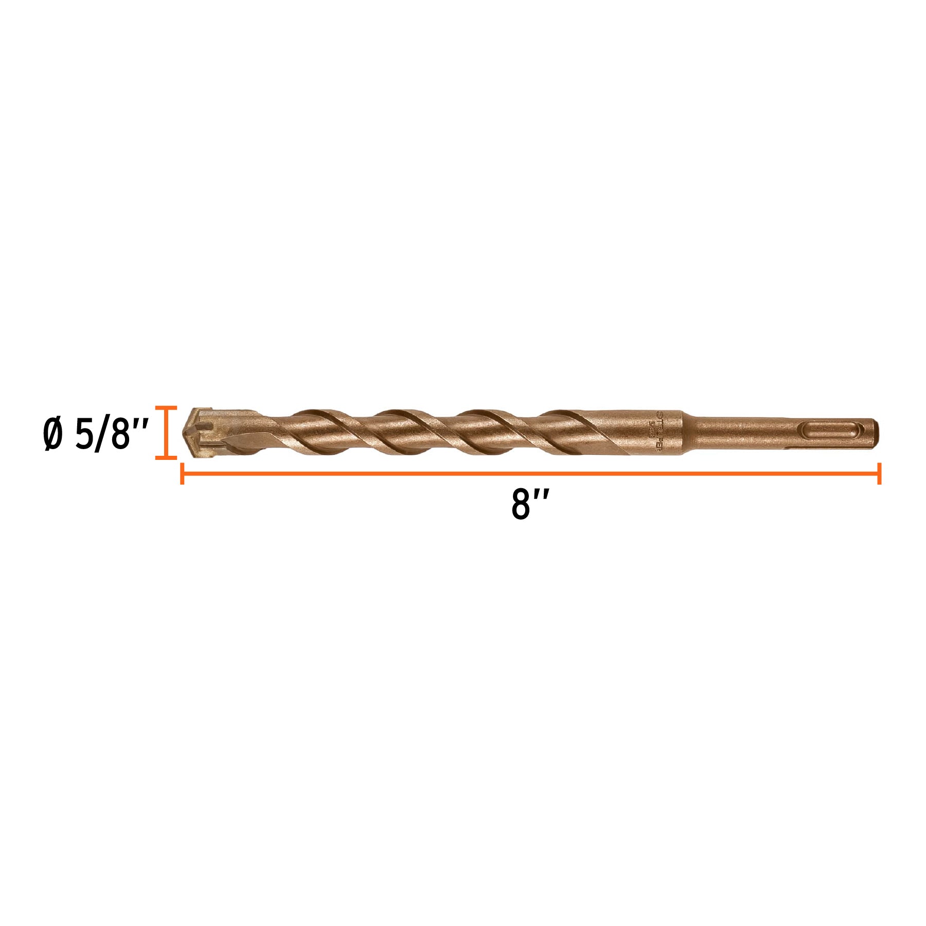 Broca para Concreto SDS Plus Truper 5/8" X 8"