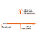 Cincel de Corte Frio Truper  1/2" x 12"