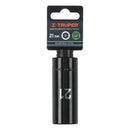 Dado Cuadro 1/2" Largo de Impacto 6 Puntas Truper 21 mm