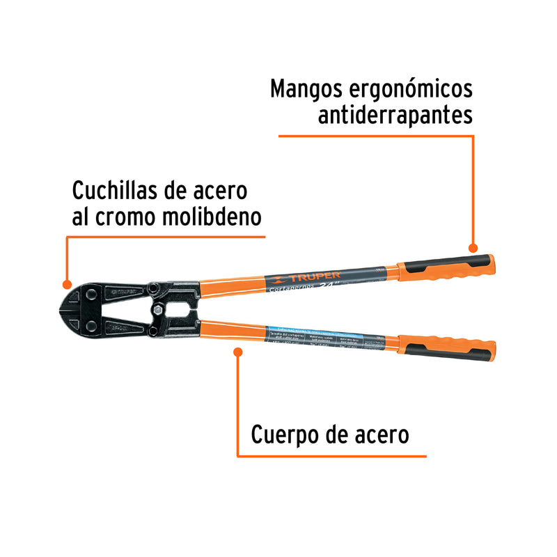 Cortapernos Profesional Truper 24" (60 cm)