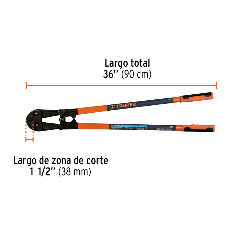 Cortapernos Profesional Truper 36" (90 cm)