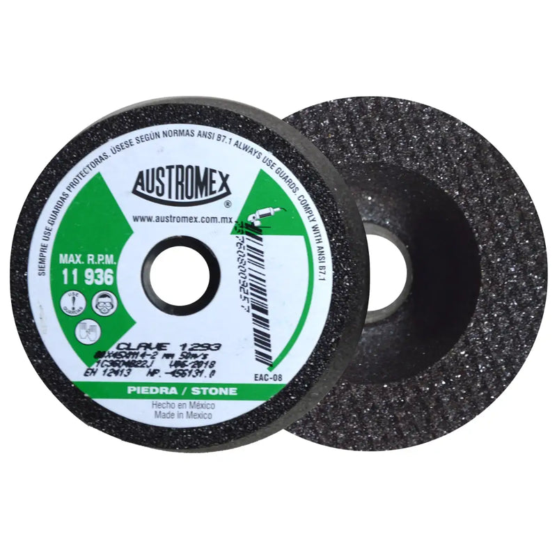 Copa Abrasiva Easy Cut 3"5/32 Austromex Eje M14-2 Grano 80