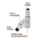 Dado Cuadro 1/2" Largo de 6 Puntas Truper 7/16"