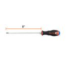 Desarmador Mango Comfort Grip Truper de Cruz 1/4" (