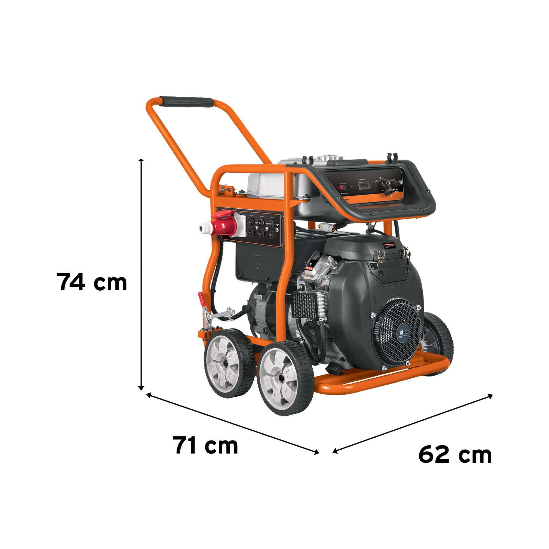 Generador Electrico a Gasolina 10,000 Watts Truper