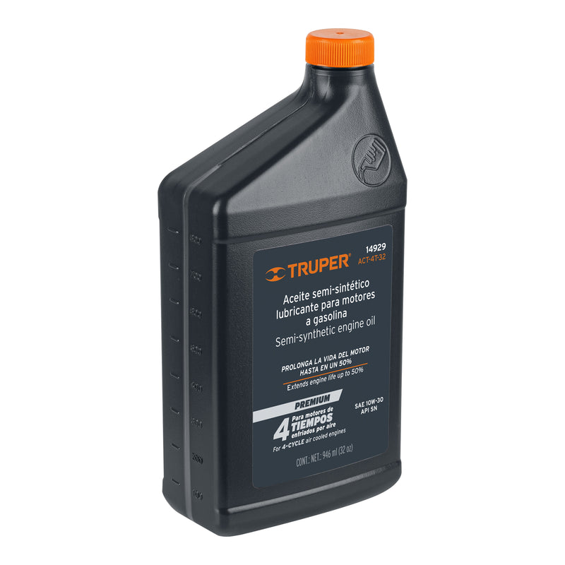 Aceite para Motor de 4 Tiempos 946 ml Semi Sintetico Truper
