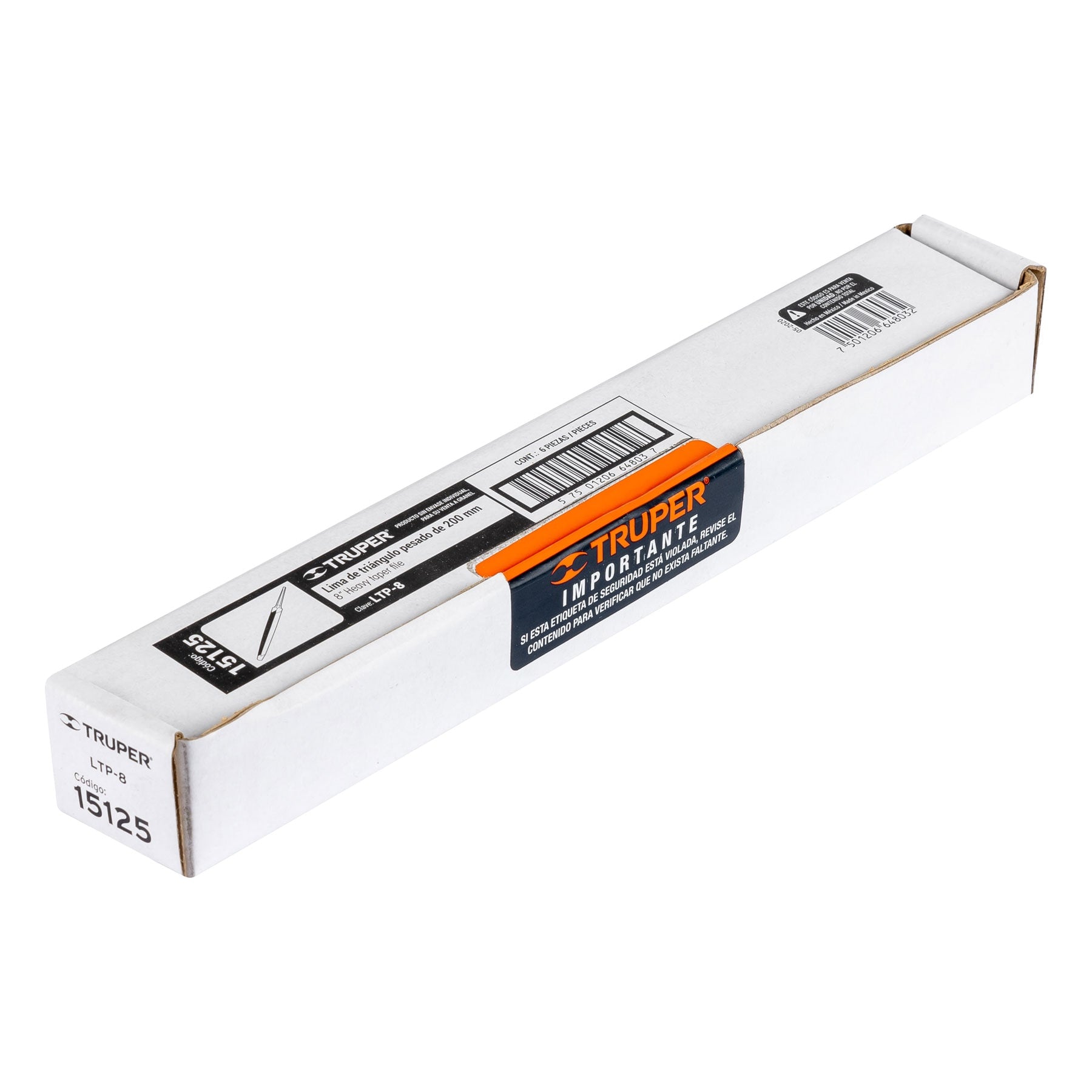 Lima Triangulo Pesado 34 dpp Truper 8"