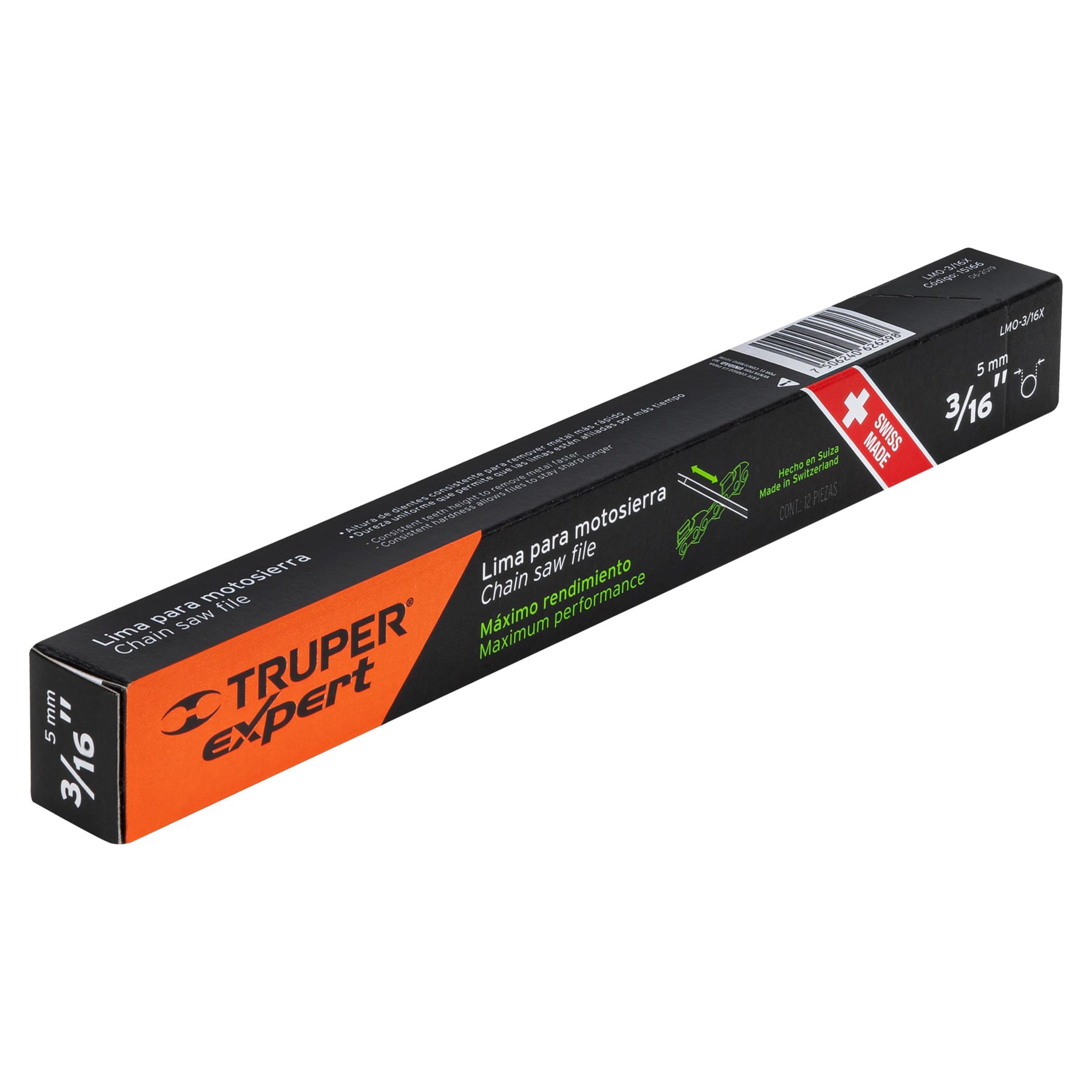 Lima Profesional para Motosierra Truper Expert 3/16"