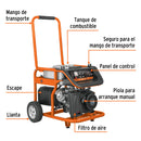 Generador Electrico a Gasolina  4,500 Watts Truper