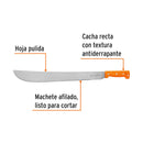 Machete Estandar Cacha Remachada Naranja Truper 20" (51 cm)