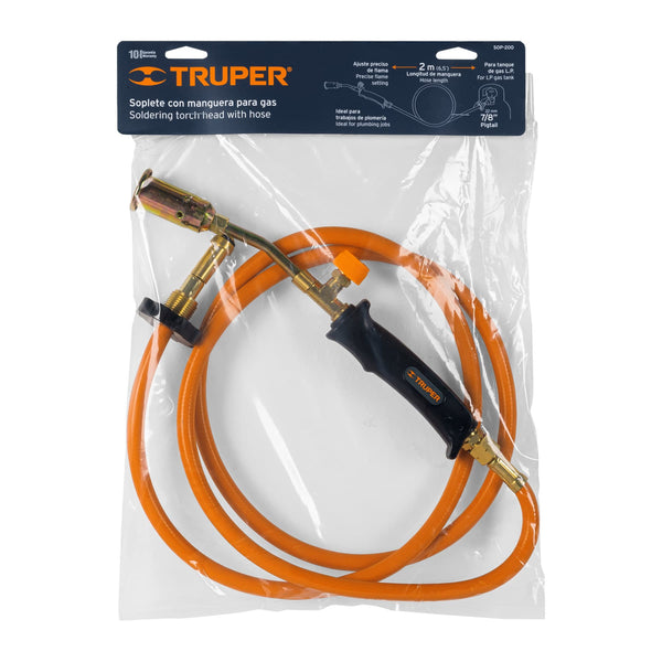 Soplete con Manguera para Gas LP Truper