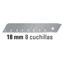 Repuestos para Cutter de 18 mm SK4 10 Piezas Truper