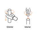 Cepillo Limpiador de Terminales de Baterias 4 en 1 Truper