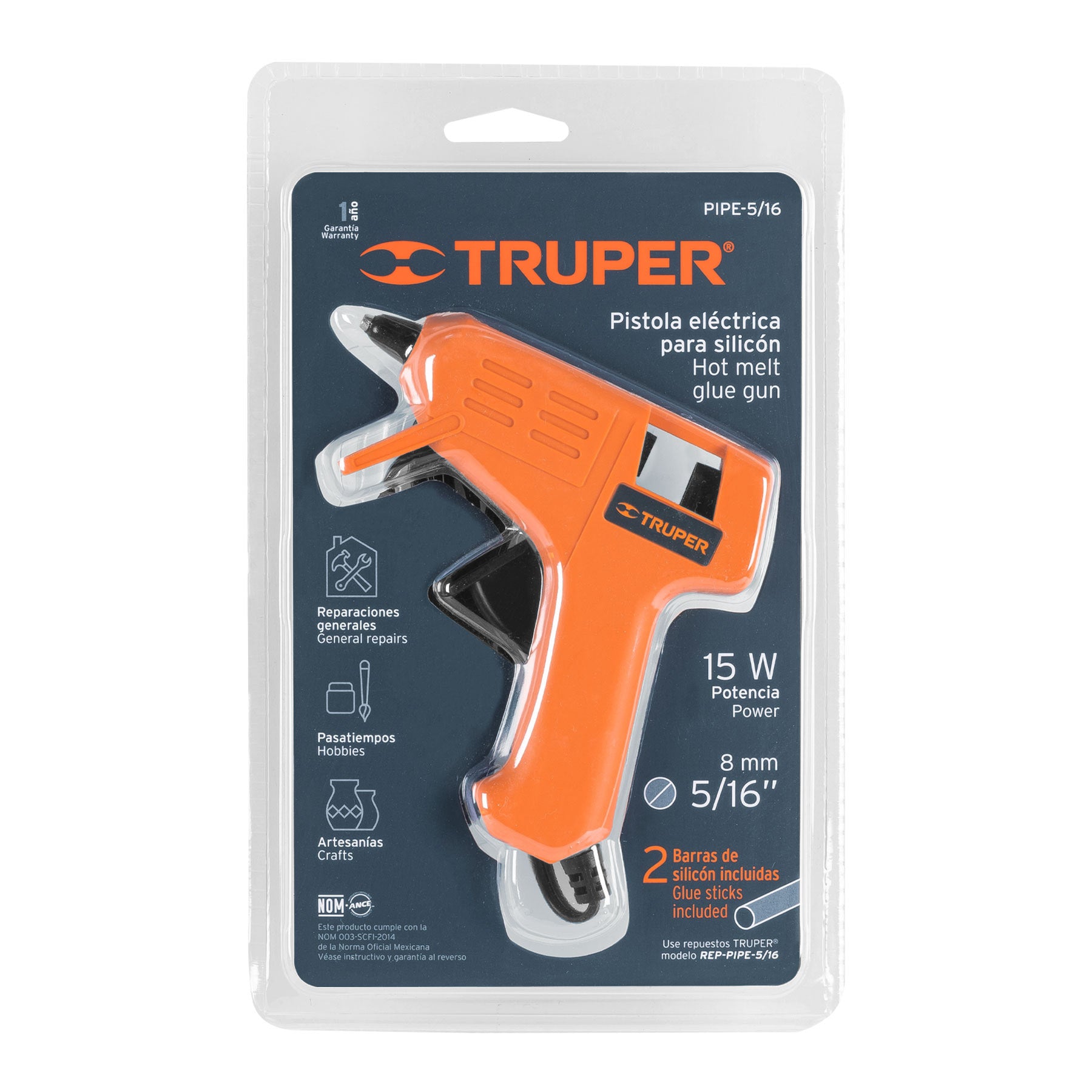 Pistola Electrica para Silicon de 5/16" Truper
