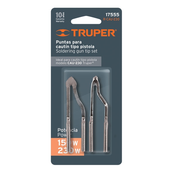 Blister con 2 Puntas de Repuesto para Cautin Tipo Pistola CAU-230 Truper