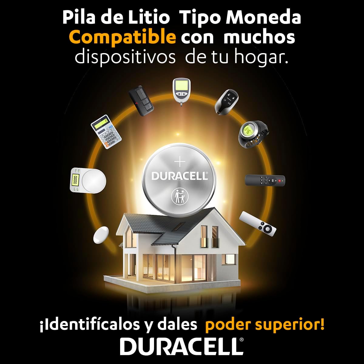 Pila de Litio Tipo Moneda 2032 con 2 Piezas Duracell