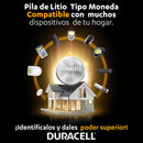 Pila de Litio Tipo Moneda 2032 con 2 Piezas Duracell