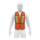 Chaleco de Seguridad con Cintas Reflejantes Pretul Naranja