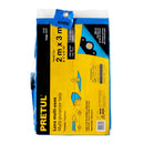 Lona Azul Pretul 2 mts x 3 mts