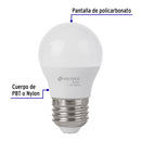 Foco LED Tipo Blubo G45 Base E27 de 5 Watts Luz Blanca Volteck