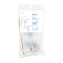 Palanca Boton Frontal para WC de ABS Cromado Foset