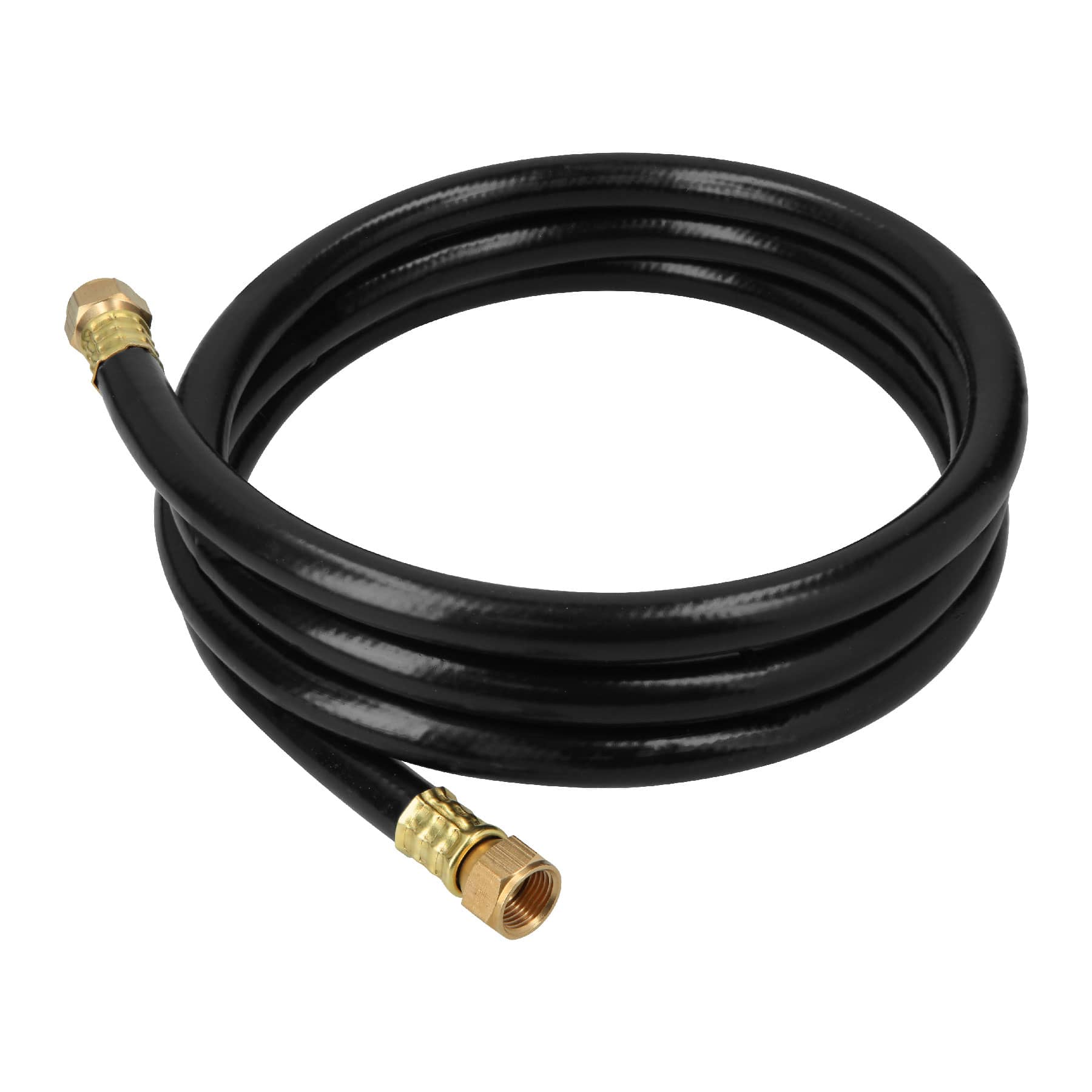 Manguera para Gas 3/8" Flexible Negra Foset 200 cms