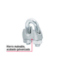 Nudos (Perros) para Cable Fiero 1/4" (6.5 mm) por Pieza
