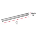 Varilla Roscada de 1 Metro x 1/2" (13 mm)