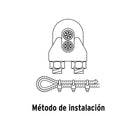 Nudos (Perros) para Cable Fiero 1/2" (13 mm)