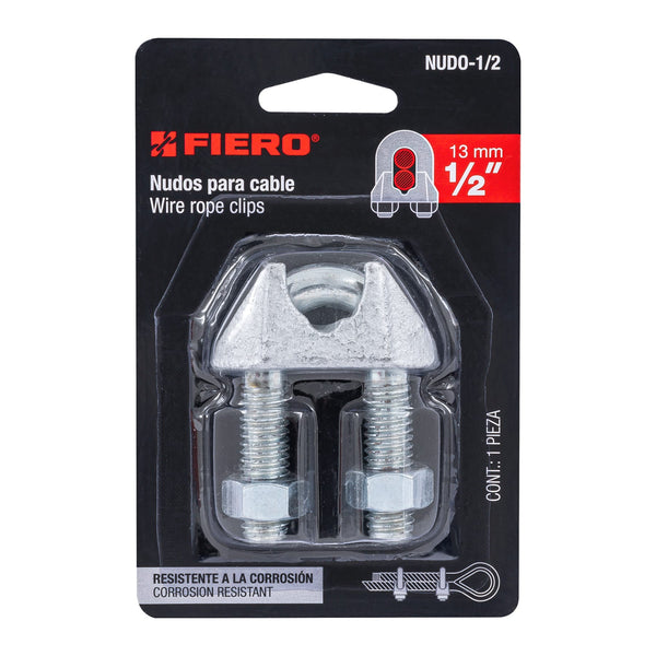 Nudos (Perros) para Cable Fiero 1/2" (13 mm)