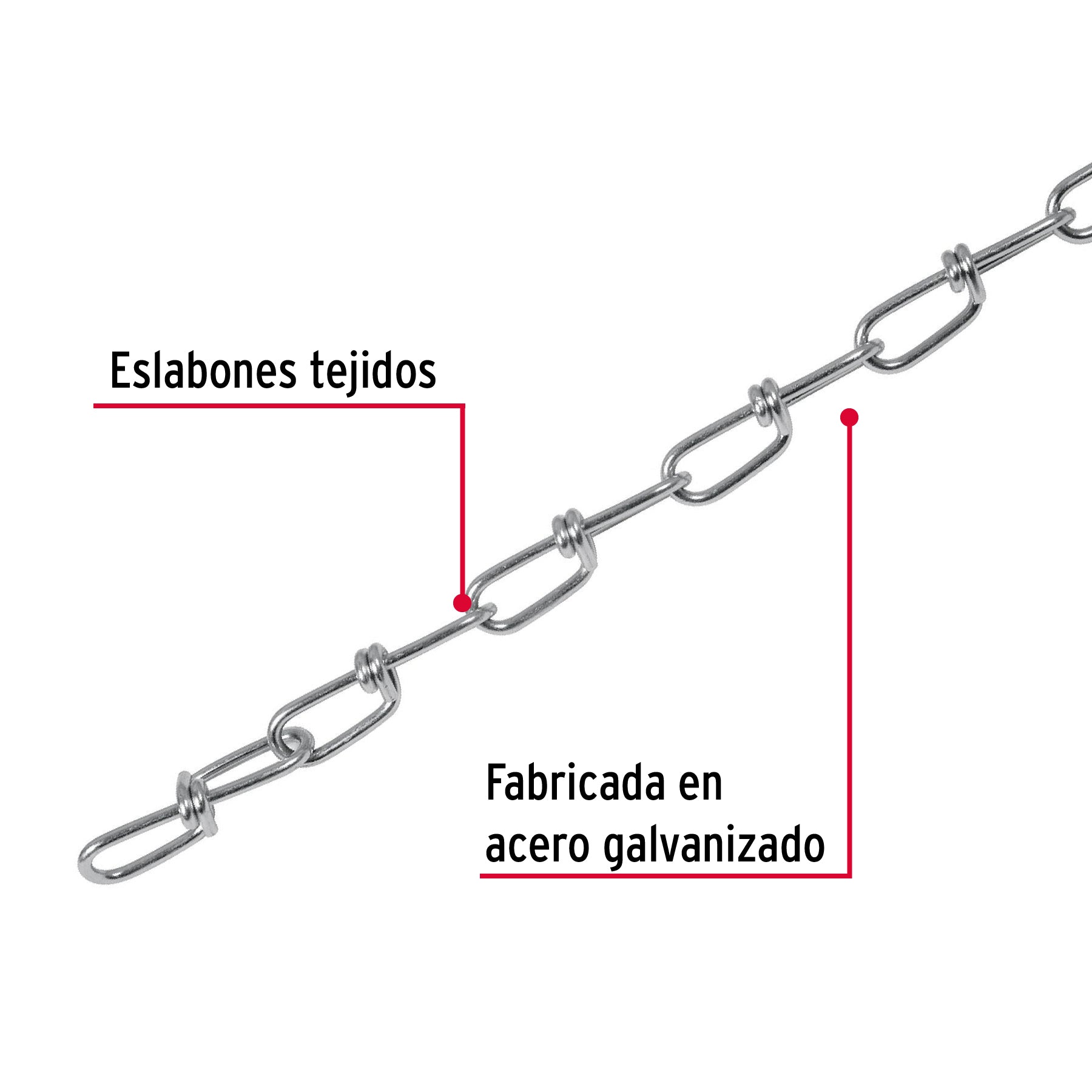 Cadena Tipo Victor Fiero 2.0 mm