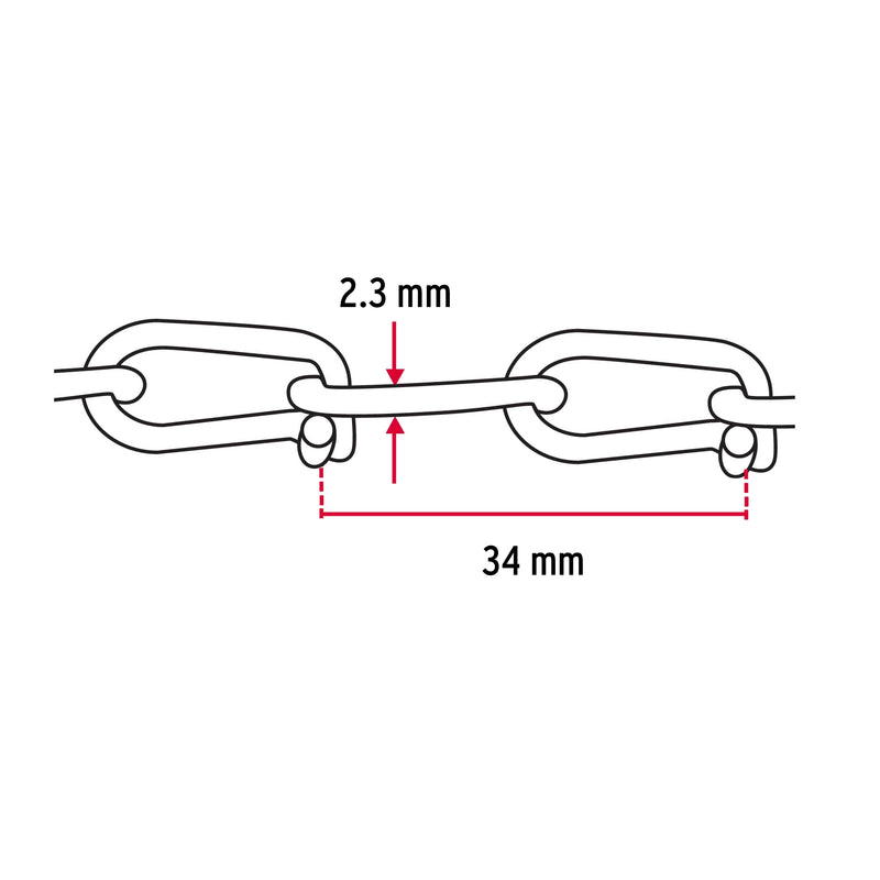 Cadena Tipo Victor Fiero 2.3 mm