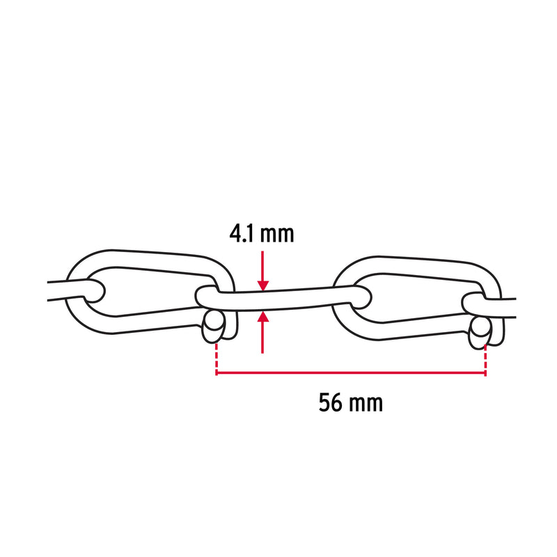 Cadena Tipo Victor Fiero 4.1 mm