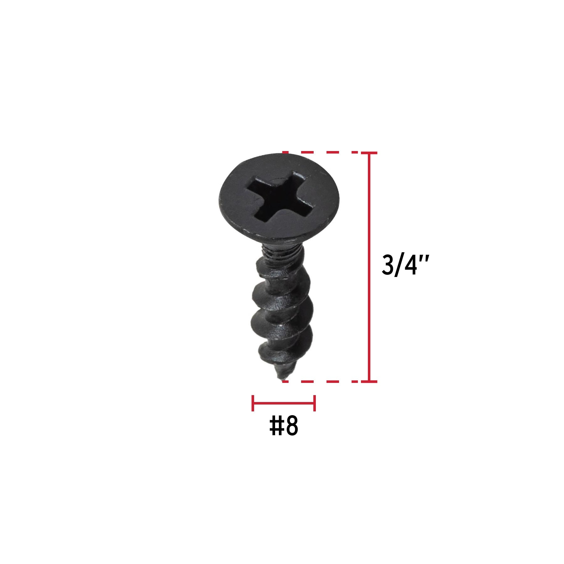 Pija Tablaroca No  8 x  3/4" Fiero por Pieza