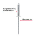 Remache 58 de 5/32" X 1/2'' Fiero Bolsa con 50 Piezas