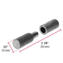 Bisagra Tubular Soldable Hermex 1/2" (13 mm)