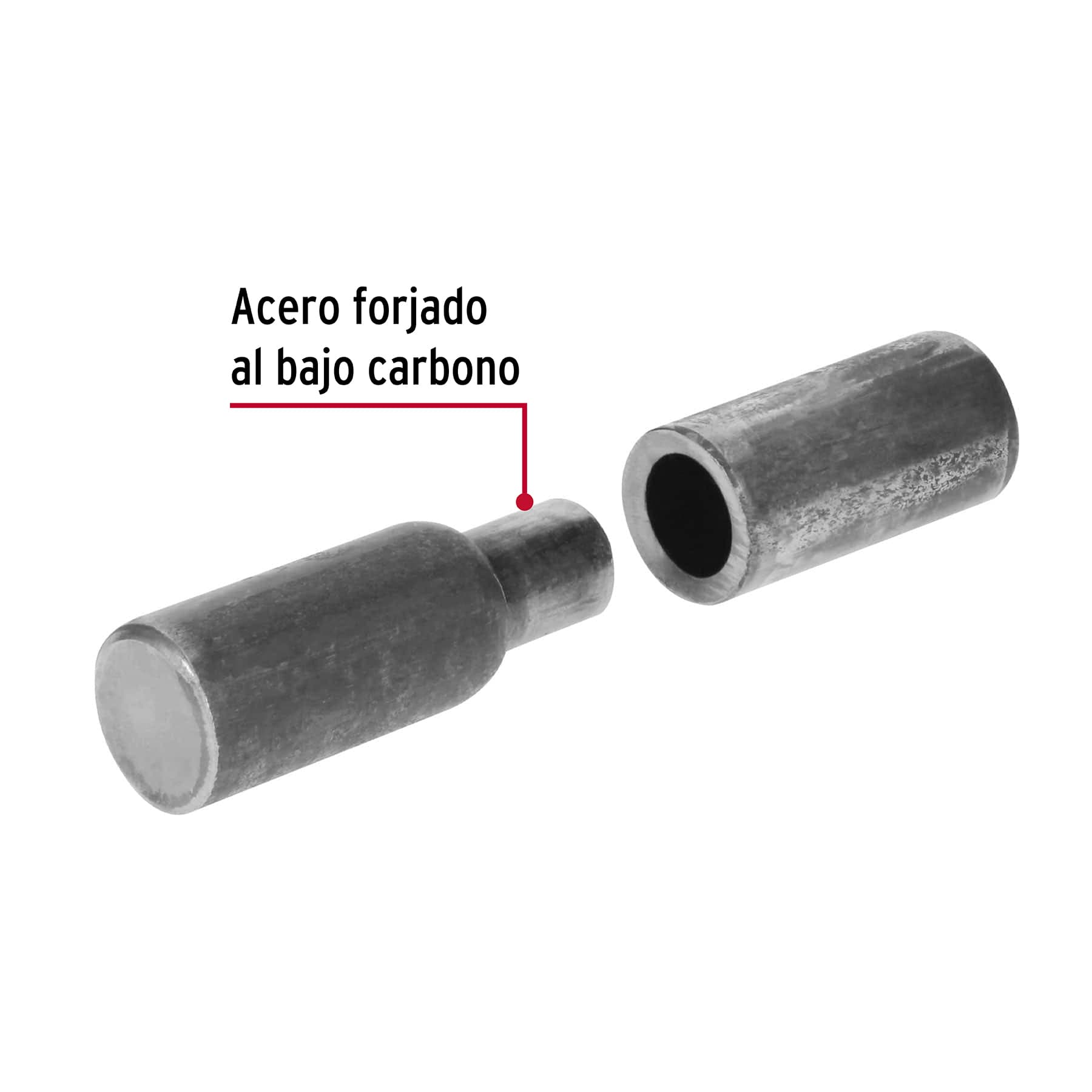 Bisagra Tubular Soldable Hermex 3/4" (19 mm)